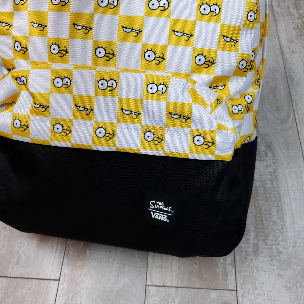 Vans X Simpsons Backpack Yellow Lisa
